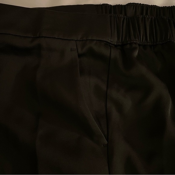 NEW Loft Cargo Fitted Pants Women’s size XL in Black Elastic Waistband - Picture 5 of 14